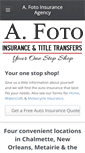 Mobile Screenshot of afotoinsuranceandtitle.com